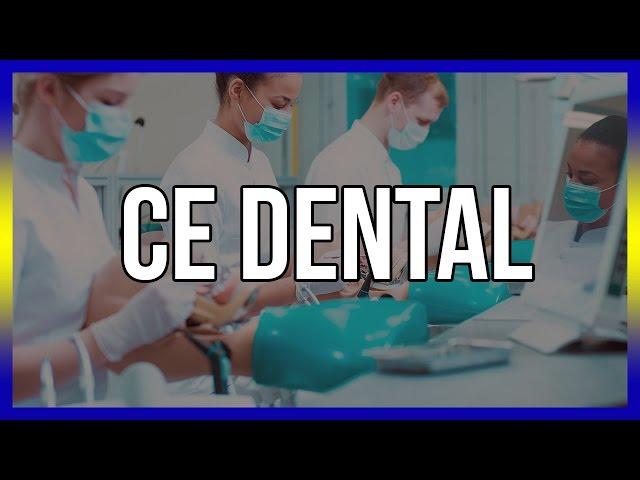 CE Dental - Free Continuing Education Below