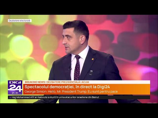 Dezbaterea președinților la Digi24