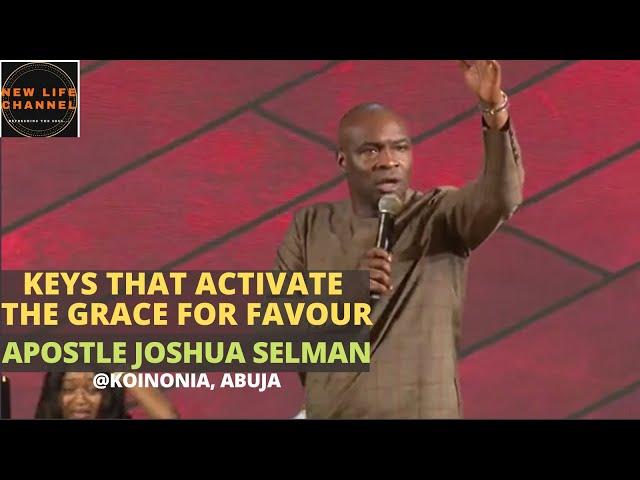 THIS GRACE CALLED FAVOUR || APOSTLE JOSHUA SELMAN