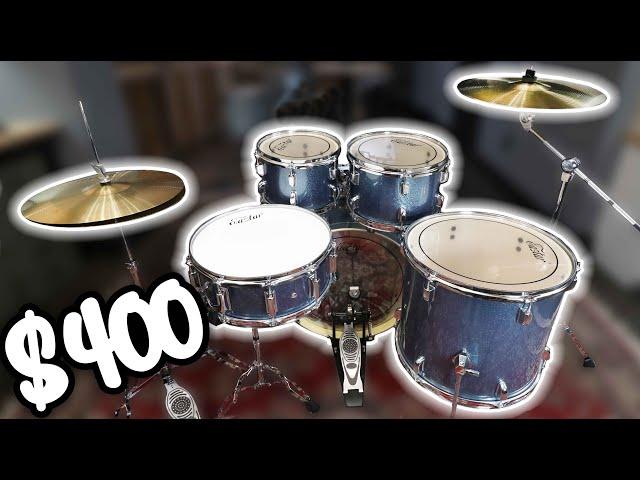 This Drum Set SHOULD NOT Sound This Good  - $400 Amazon Drum Set Review