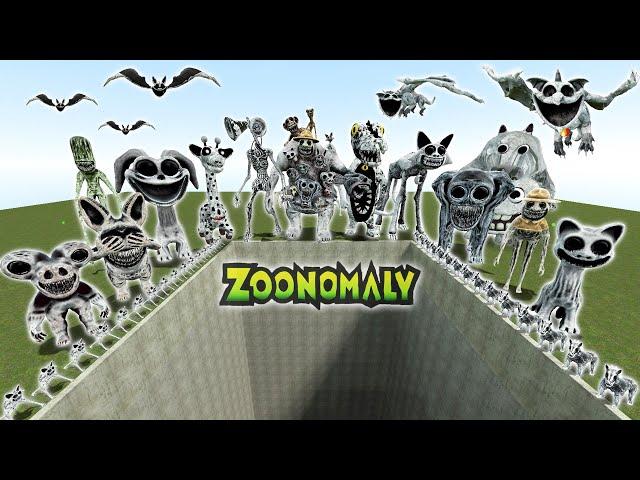 DESTROY ZOONOMALY MONSTER FAMILY & MUTANT ANIMALS ZOOCHOSIS in BIG HOLE - Garry's Mod