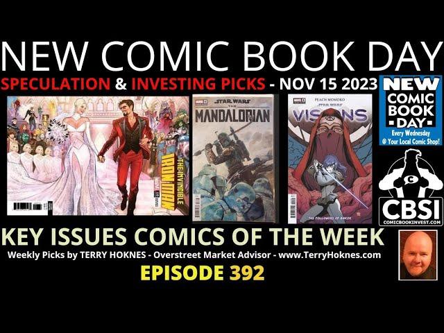 2023 11 November 15 New Comics Hot Picks NCBD Week Episode 392 comic book speculation GI Joe Star Wa