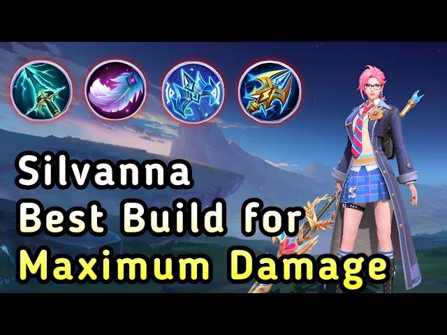 GLOBAL SILVANNA BEST BUILD & SPELLS YOU NEED TO KNOW! - Build Top Global Silvanna ~ MLBB