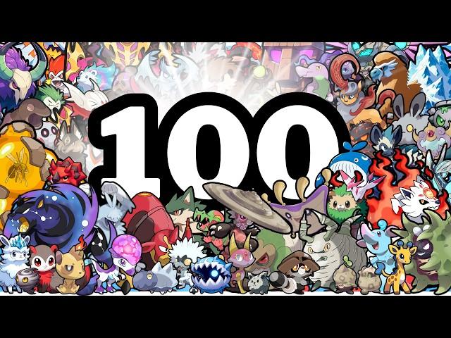 100 CUSTOM POKEMON!? (Ep. 1-100 Compilation)