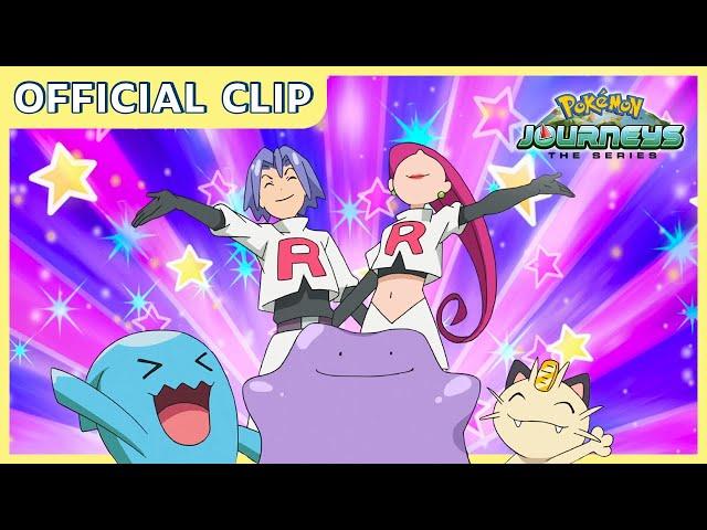 Super-Duper-Charged Team Rocket! | Pokémon Journeys: The Series | Official Clip