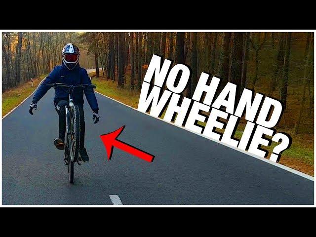 NO HAND WHEELIE | Is it possible? | LifeOnBike