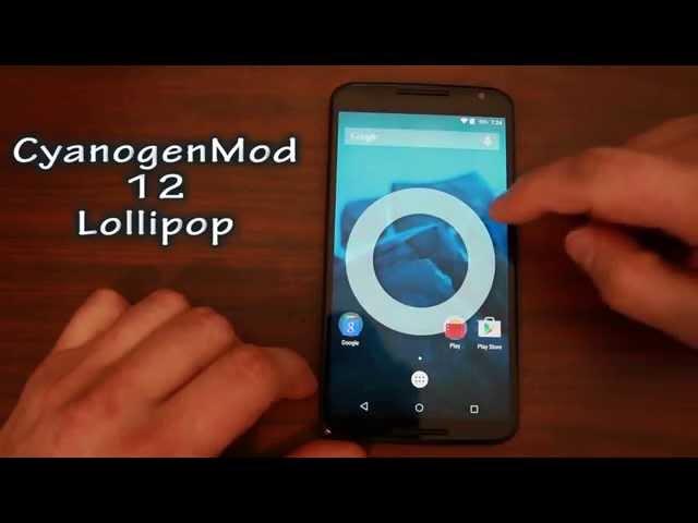 How to install CyanogenMod 12 Official Lollipop on the Nexus 6