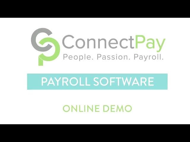 ConnectPay Payroll Software - Online Demo