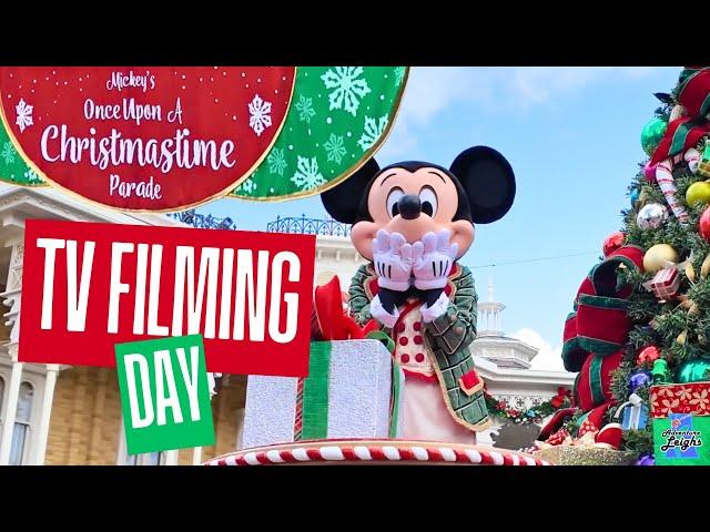 Disney World Holiday Special & Parade Filming | Holiday Fun at Magic Kingdom & Hollywood Studios!