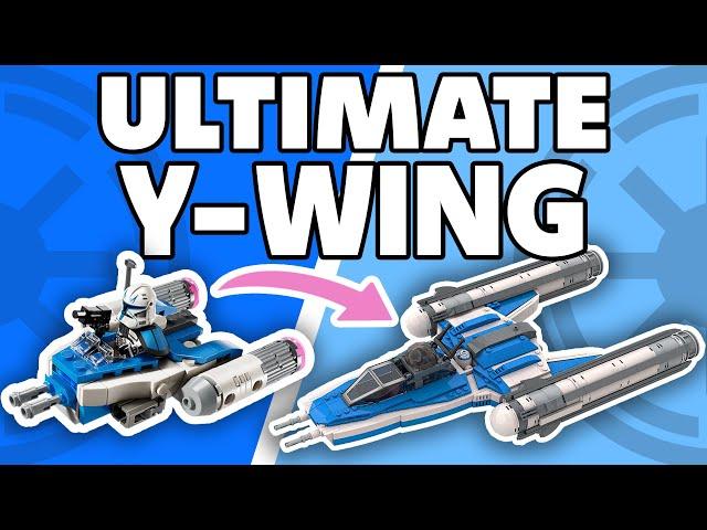 We FIXED Rex's LEGO Y-wing Microfighter (ft. @BlaiseTM)