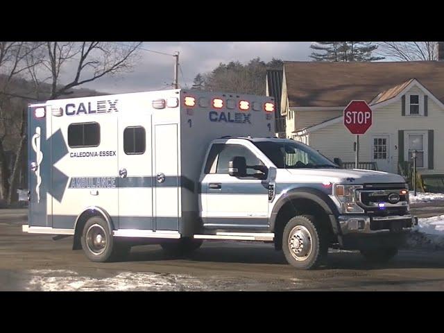 Calex Ambulance 1 Responding