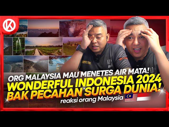 Gila‼️ Reaksi Orang Malaysia Nonton Wonderful Indonesia 2024  Reaction