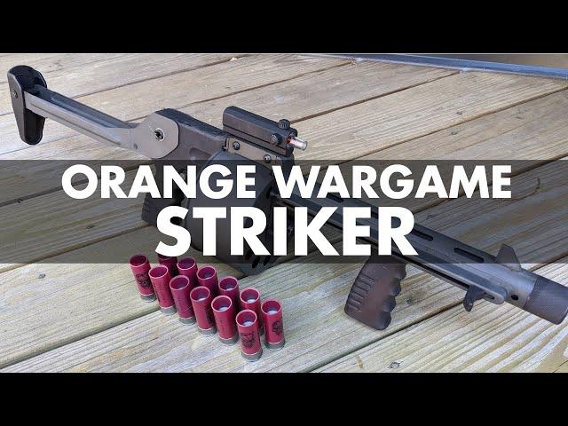 Airsoft Orange Wargame Striker / Street Sweeper Review