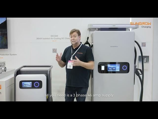 Discover Sungrow’s Advanced EV Chargers with Technical Engineer Graham Smith