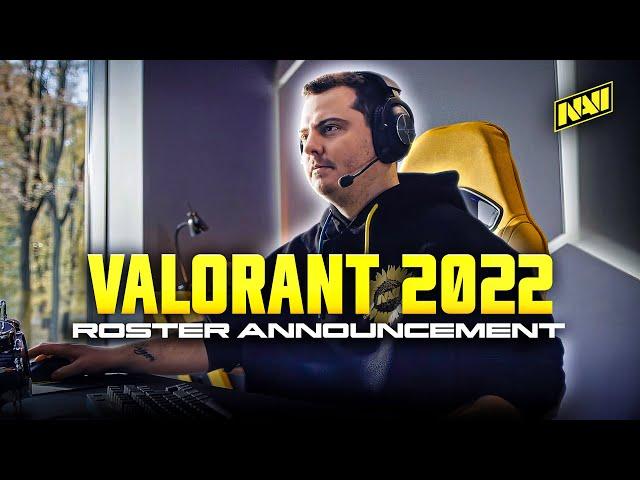 NAVI Valorant 2022 Roster Announcement