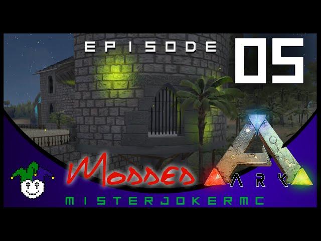 Ark Modded Survival Gameplay - 05 - Advanced Architecture Mod Castle Buidling