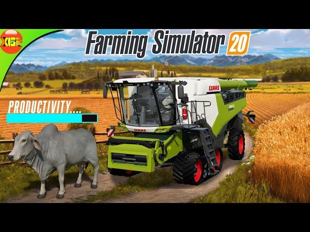 Increasing The Productivity Of Animals! Only Claas FS20 #27- Timelapse Gameplay