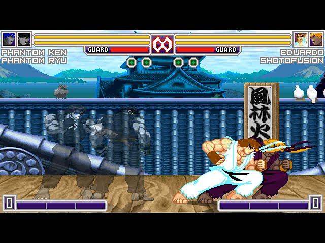 MUGEN - Phantom Ryu & Phantom Ken vs. Shotofusion & Eduardo - Download