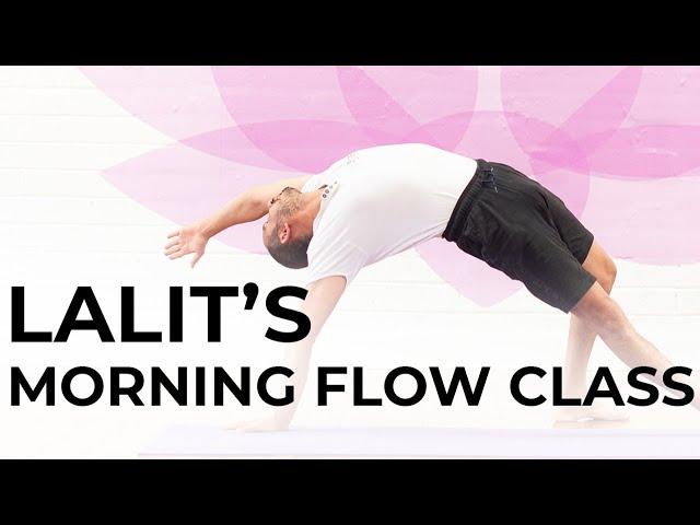 60 Minute Morning Flow Yoga with Lalit