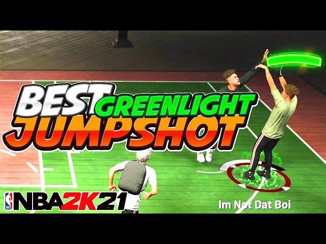 The NEW BEST GREENLIGHT JUMPSHOT on NBA 2K21