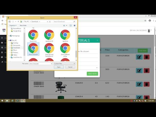 PHP Inventory System With Barcode Scanner and Database