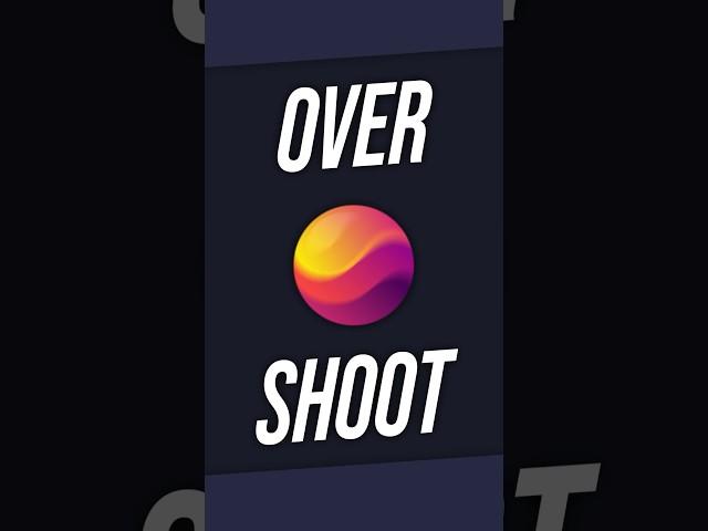 Animation Styles Tip: Create Over-Shoot Motion Graphics - After Effects #aftereffects