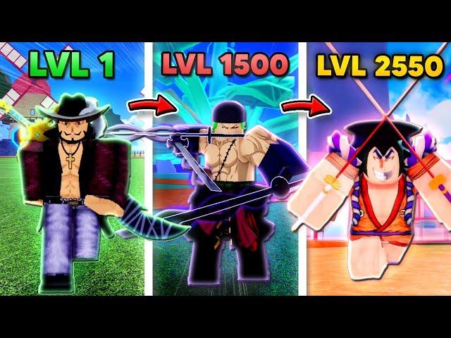 Beating Blox Fruits as 3 LEGENDARY SWORDSMAN