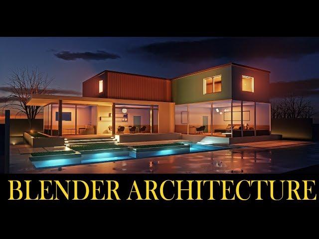 Blender 2.8 Architecture Workflow