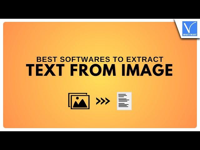 10 Best Software to extract text from Image easily