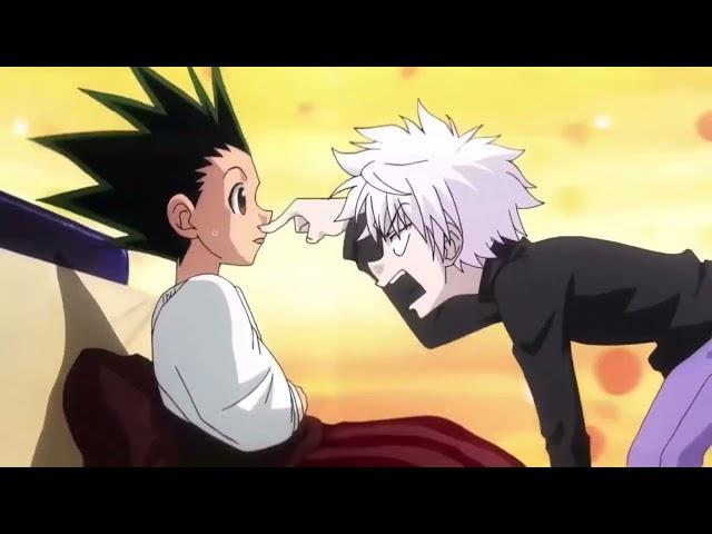 Smiley (Killua and Gon) #killua #animeedit #gon #myownedit #hxh #ging #anime #friends #zoldyck