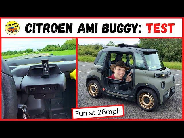 Citroen Ami Buggy: Test Drive & Specification (Hold Tight)