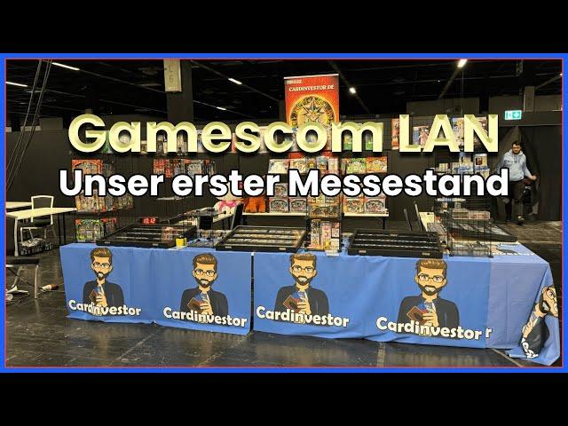 Erste mal eigener Messestand! Gamescom Lan! Der Beste Anime Store Folge 2