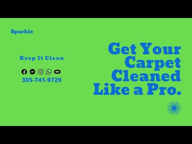 Top-Rated Carpet Cleaner in Miami | Keep It Clean Carpets and Tile