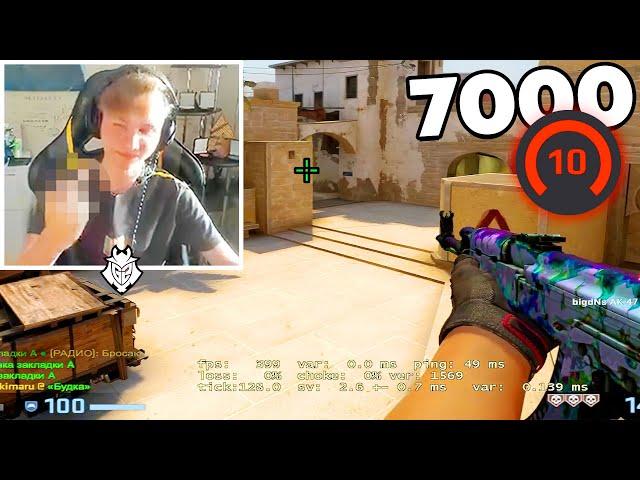 M0NESY GETS 40 FRAGS VS 7000 ELO FACEIT PLAYERS!!