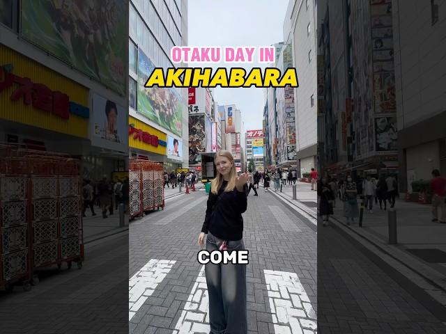 Come spend an OTAKU DAY in AKIHABARA with me!! #akihabara #japan #tokyo #anime