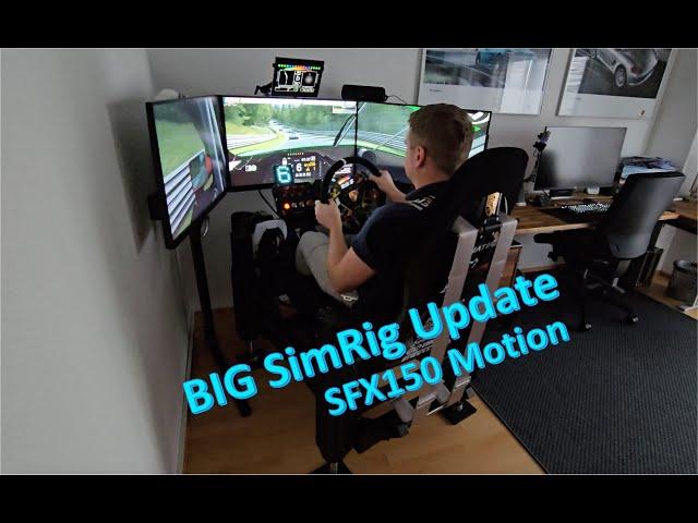 Riesen SimRig Upgrade mit SFX Motion und viel Zubehör selbst gebaut #update