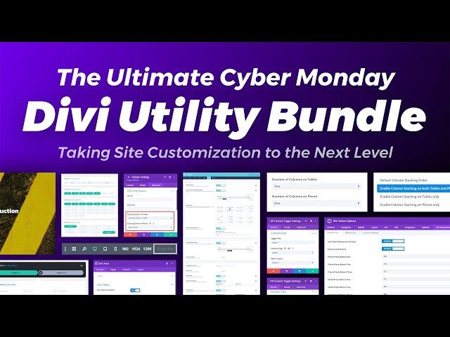 Get the Ultimate “Divi Utility Kit” from the Marketplace