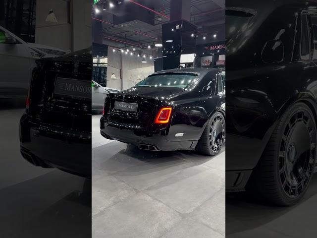 MANSORY Rolls Royce Phantom Start up and exhaust sound