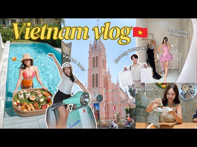 Vietnam vlog  Explore Ho Chi Minh, must eats, best shopping place, chill at Quy Nhon ️