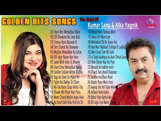 Kumar Sanu & Alka Yagnik Best Hindi Songs | 90's Evergreen Romantic Songs #90severgreen #bollywood