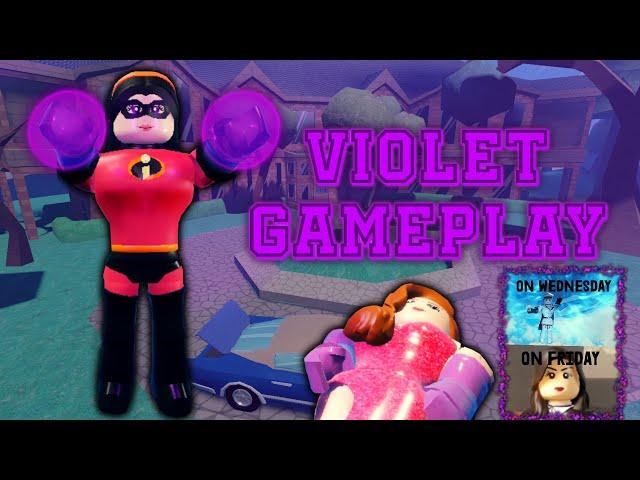 VIOLET PARR GAMEPLAY + DARK JOSIE UPCOMING UPDATE| HEROES ONLINE WORLD ROBLOX