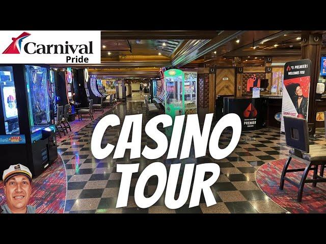 WIN A JACKPOT! Carnival Pride Winners' Club Casino Tour - Carnival Pride Vlog Series - March 2023