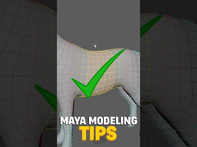 The correct way to Scale Faces in Maya.