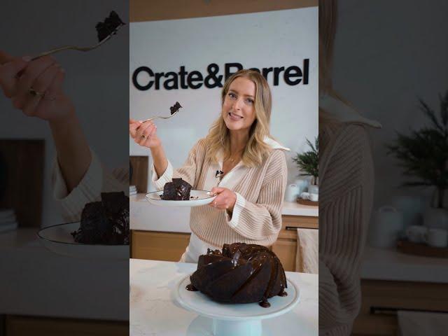 CrateKitchen | Sarah Crawford, Broma Bakery | Triple Chocolate Bundt Cake