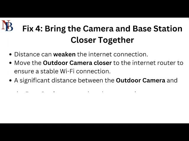 How To Fix SimpliSafe Outdoor Camera Not Connecting To Base Station