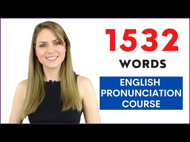 1532 Words English Pronunciation Practice of Consonant Sounds using Minimal Pairs