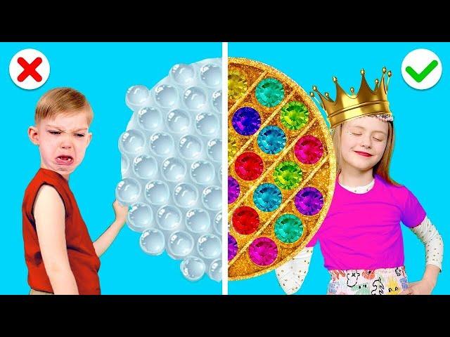 Rich VS Broke - Parenting Hacks || Cool Gadgets and Useful Hacks by Gotcha! Hacks