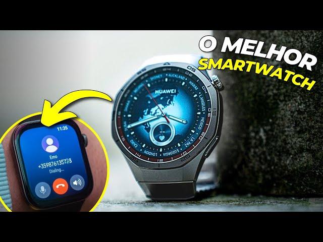 Esse é o MELHOR SmartWatch de TITÂNIO CUSTO BENEFÍCIO de 2024? - (com GPS/ Responde MENSAGEM)