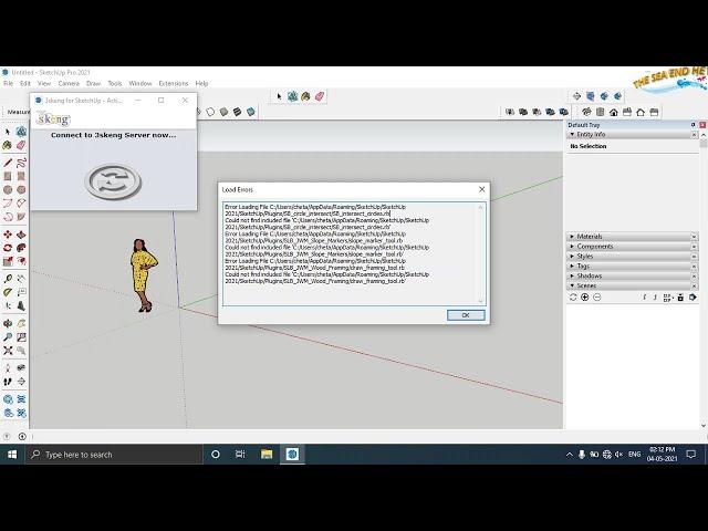 Load errors In plugins - SketchUp