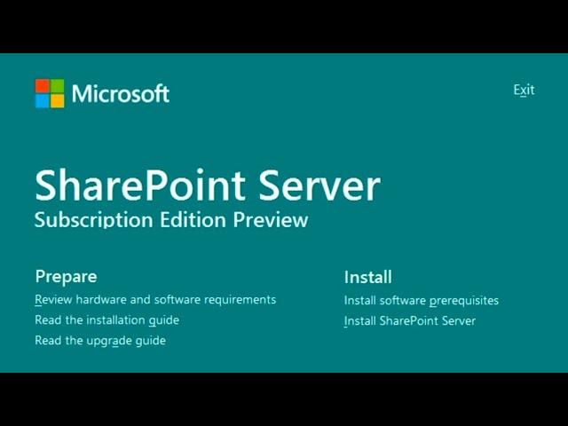 SharePoint Server Subscription edition 2022 onPremise Roles